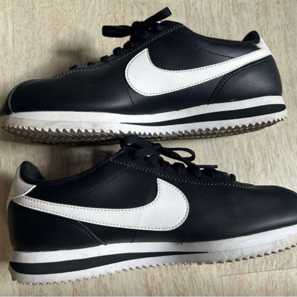 Nike Black And White Cortez Gem